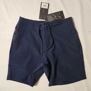 NWT Ten Thousand Foundation Shorts Navy 7 inch with Liner size XS